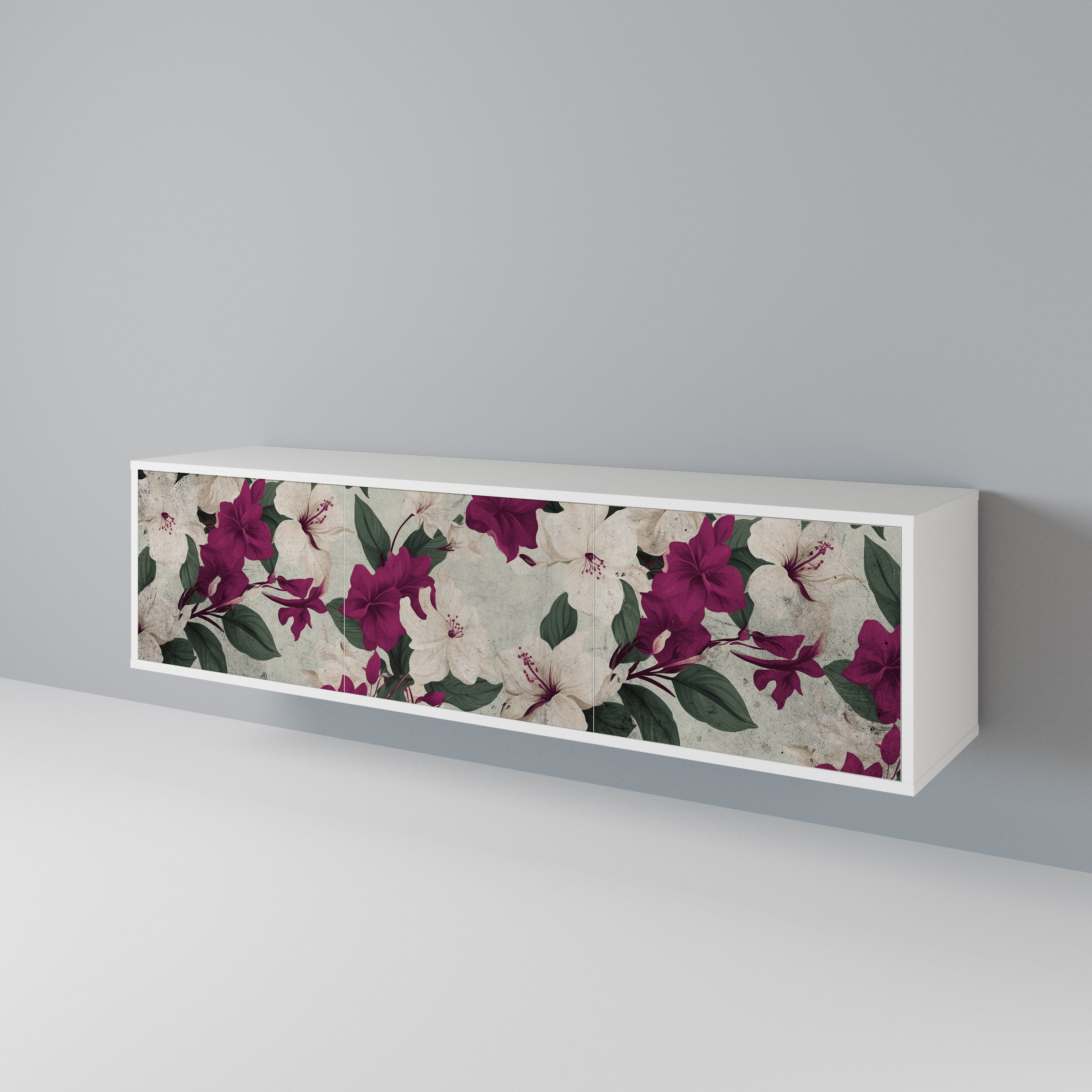FLOWERET DREAM Mueble de TV de 3 Puertas