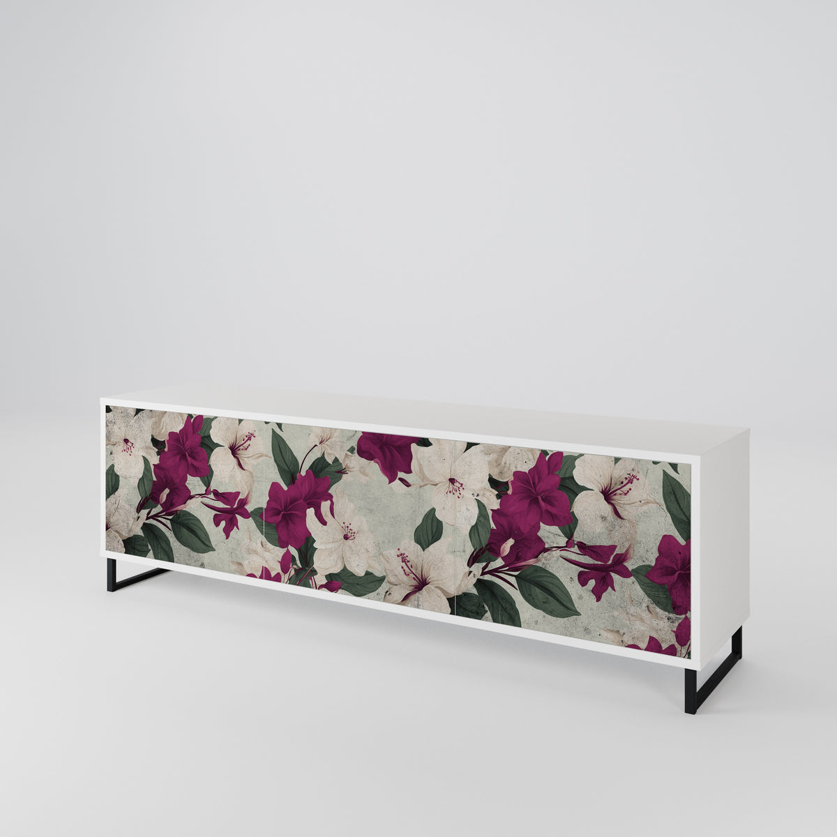 FLOWERET DREAM Mueble de TV de 3 Puertas