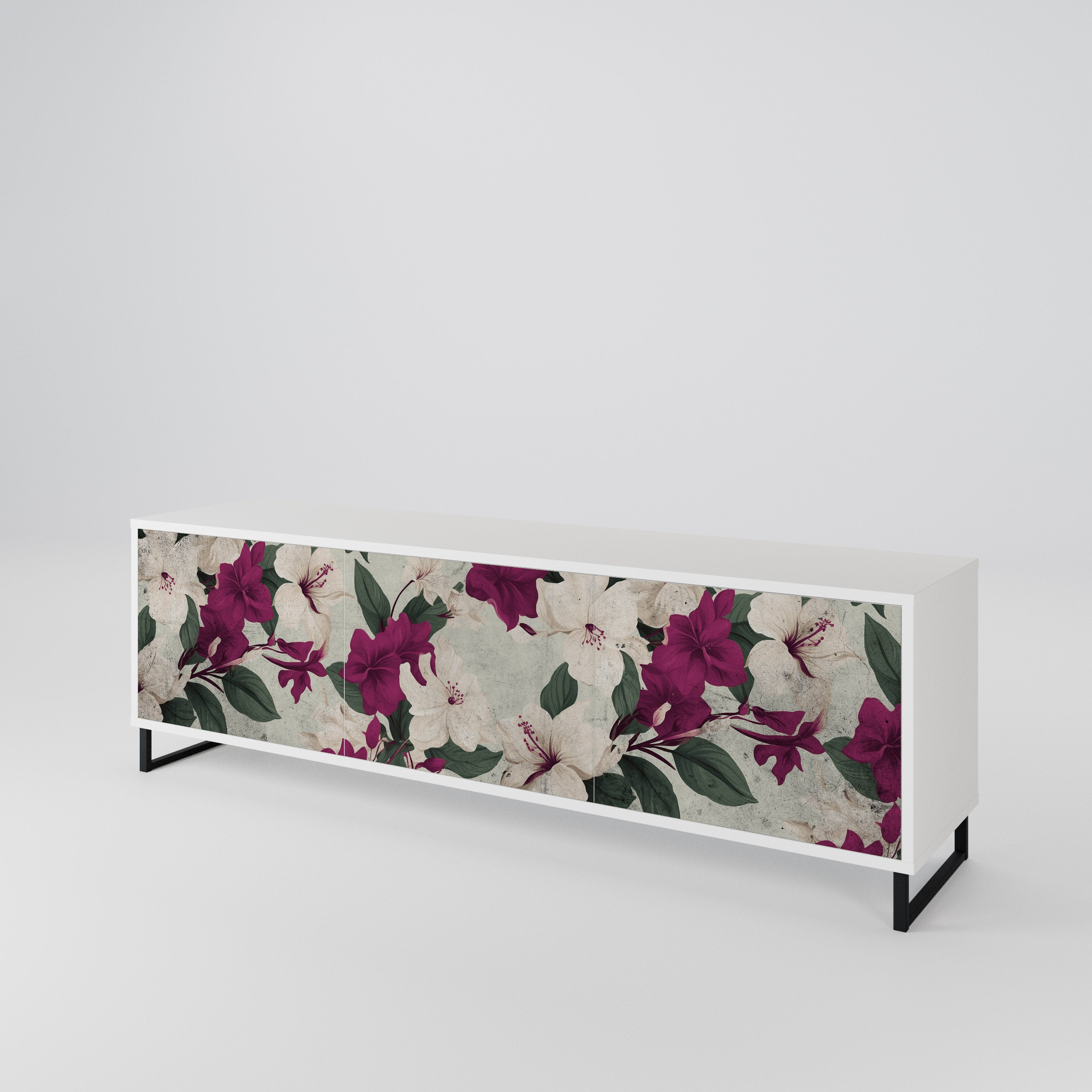 FLOWERET DREAM Mueble de TV de 3 Puertas