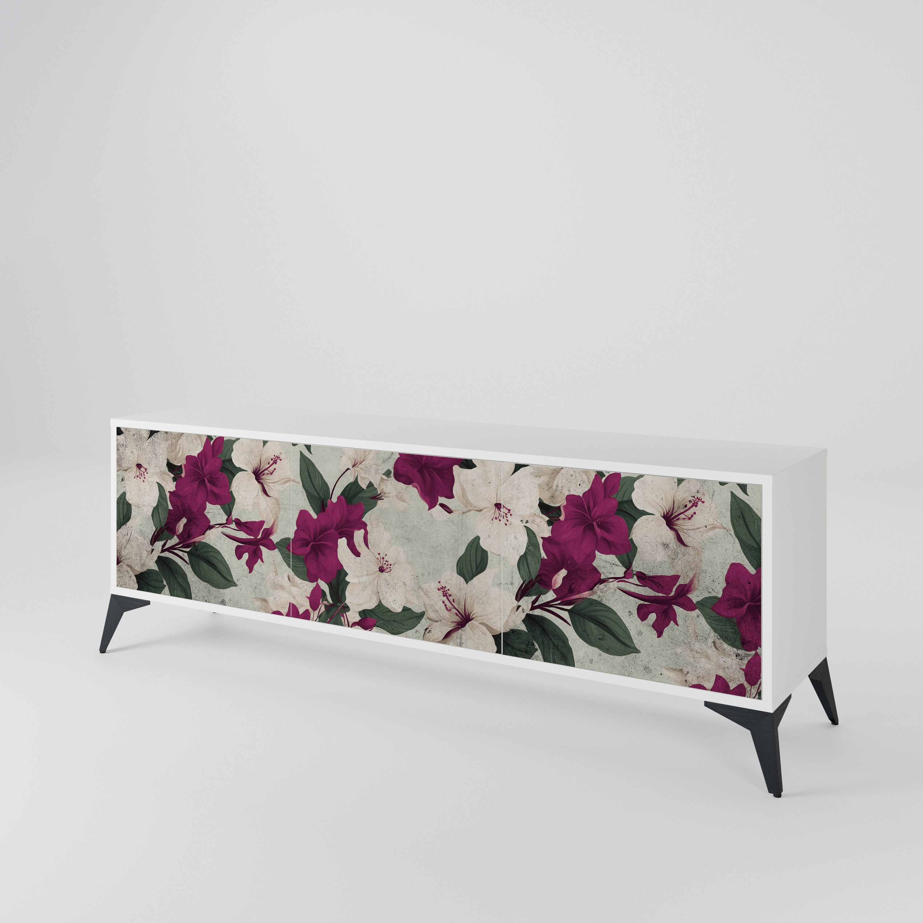 FLOWERET DREAM Mueble de TV de 3 Puertas