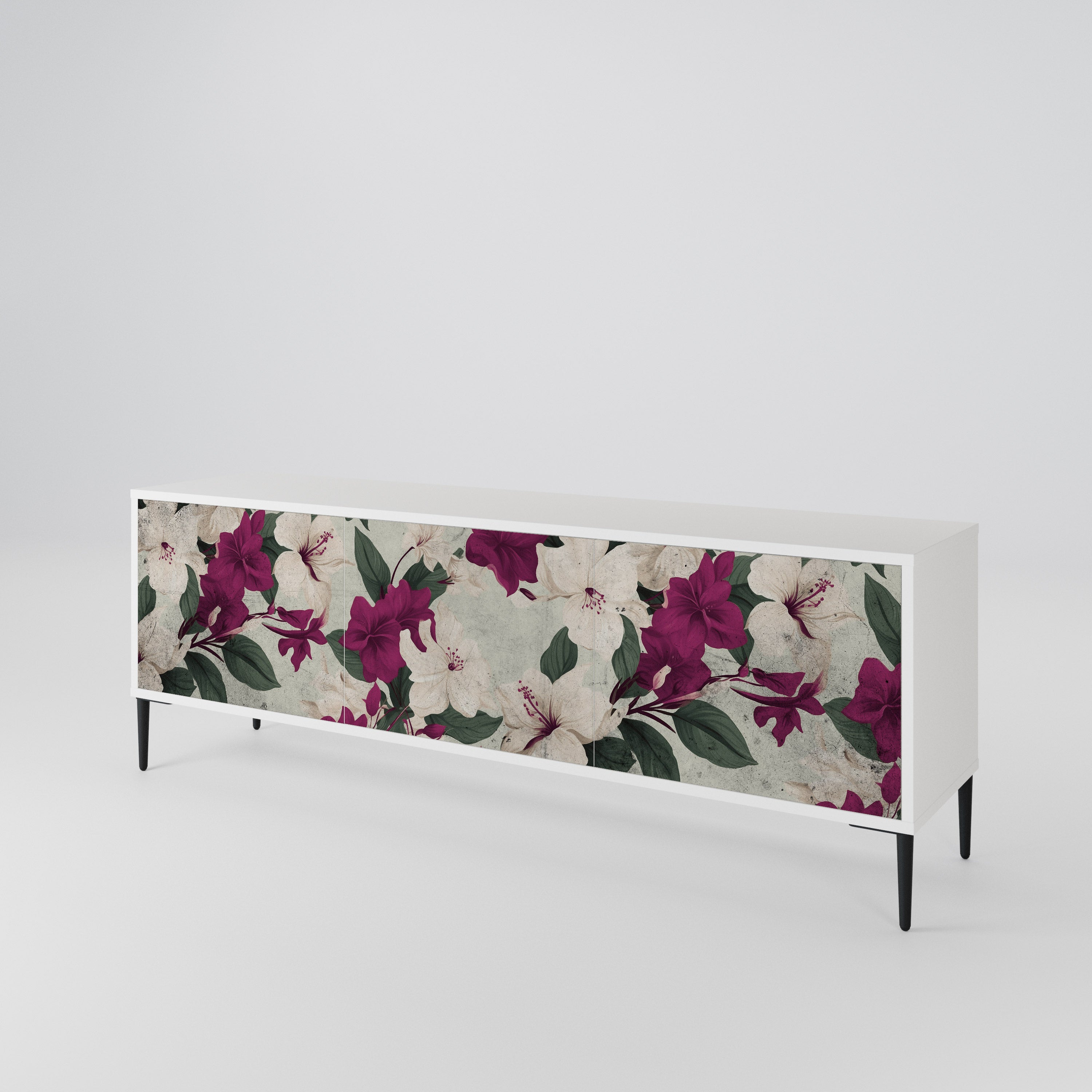 FLOWERET DREAM Mueble de TV de 3 Puertas