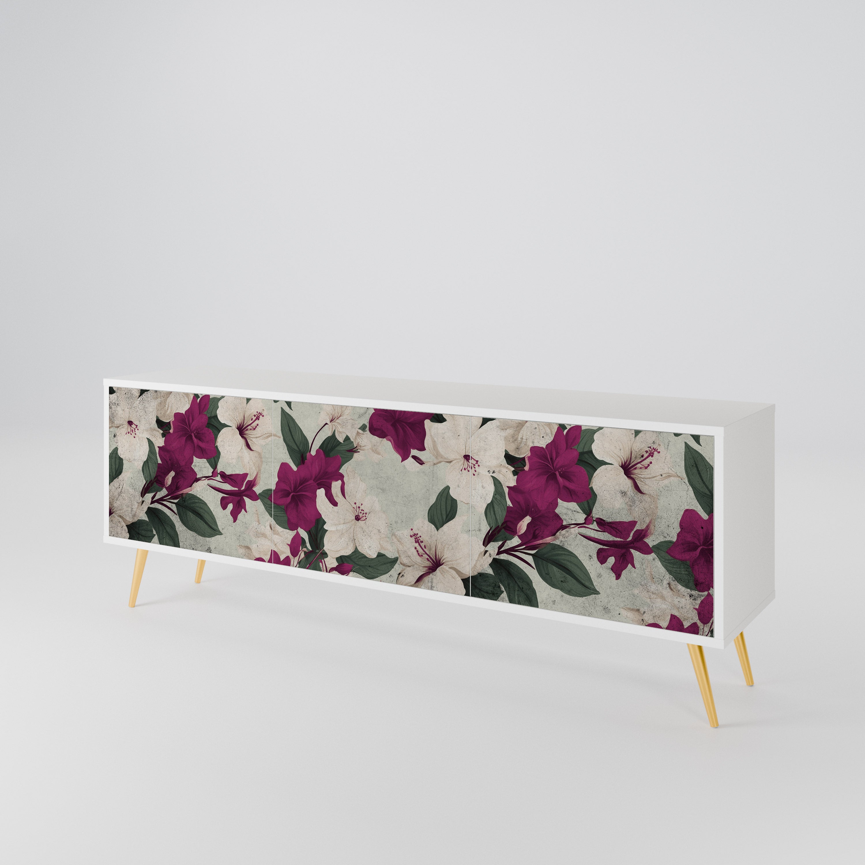 FLOWERET DREAM Mueble de TV de 3 Puertas