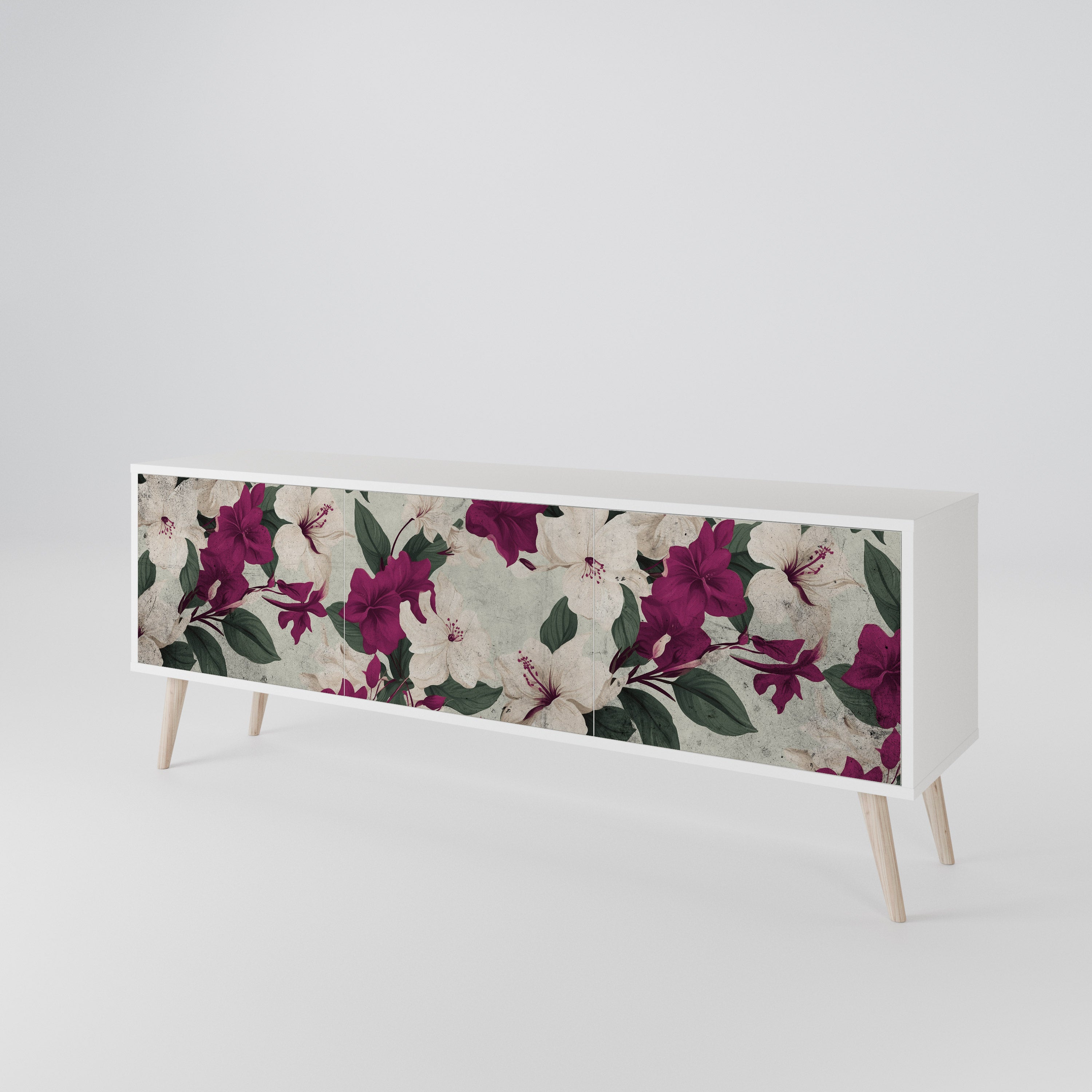 FLOWERET DREAM Mueble de TV de 3 Puertas