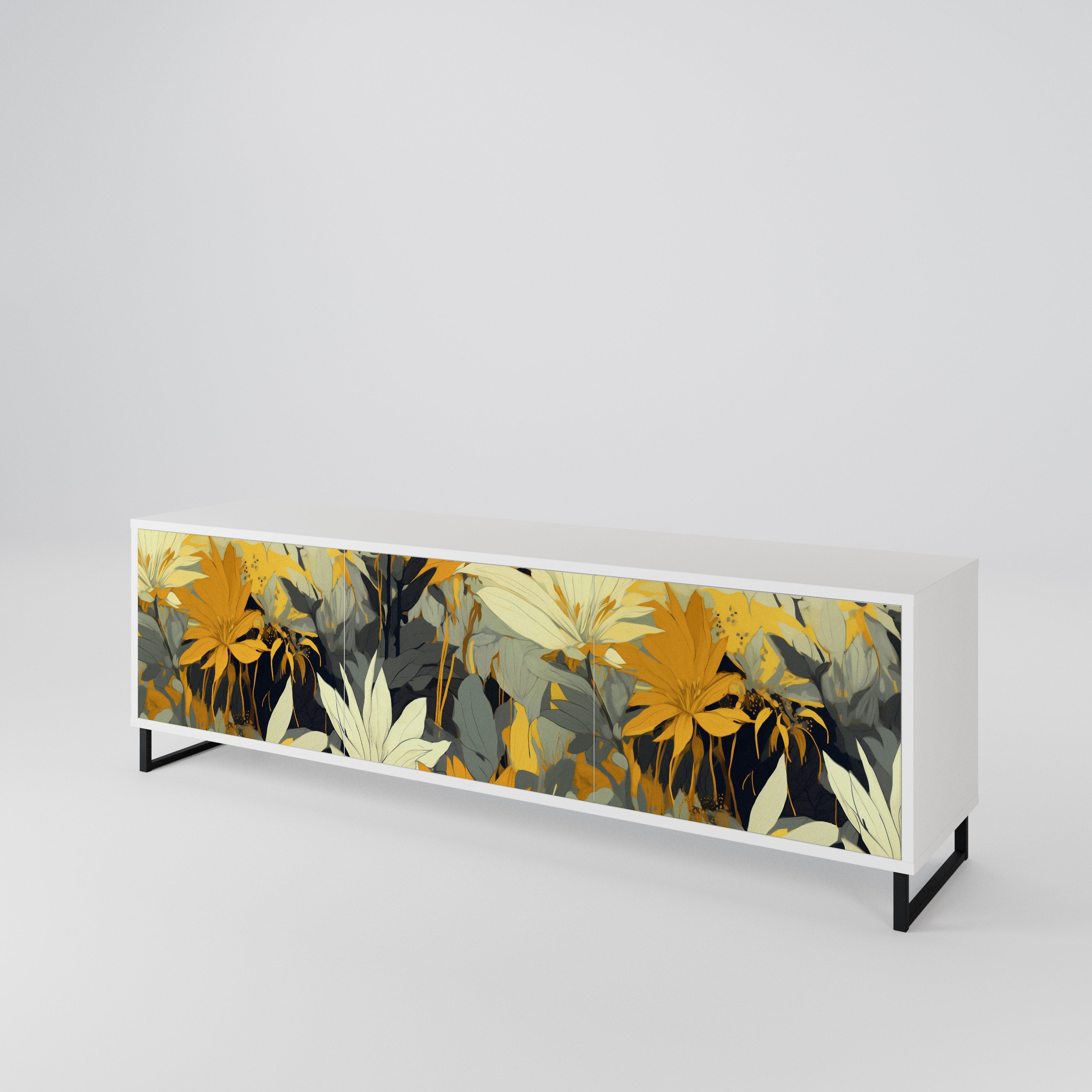 SUNKISSED LILY Mueble de TV de 3 Puertas