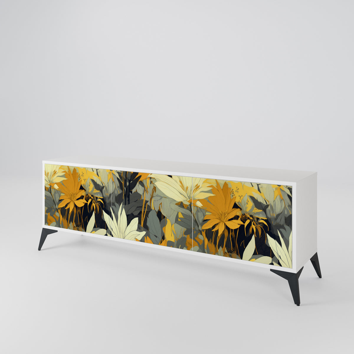 SUNKISSED LILY Mueble de TV de 3 Puertas