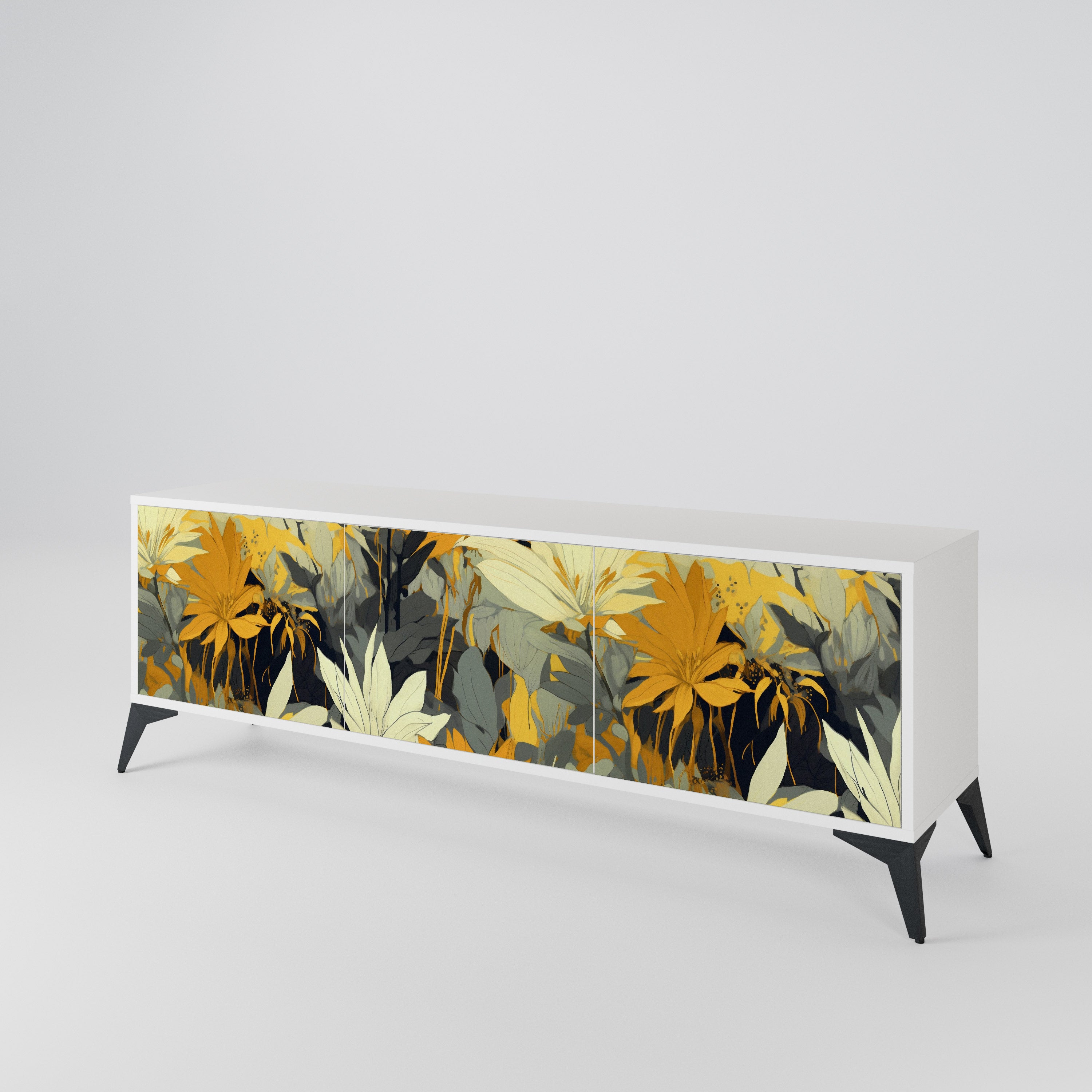 SUNKISSED LILY Mueble de TV de 3 Puertas