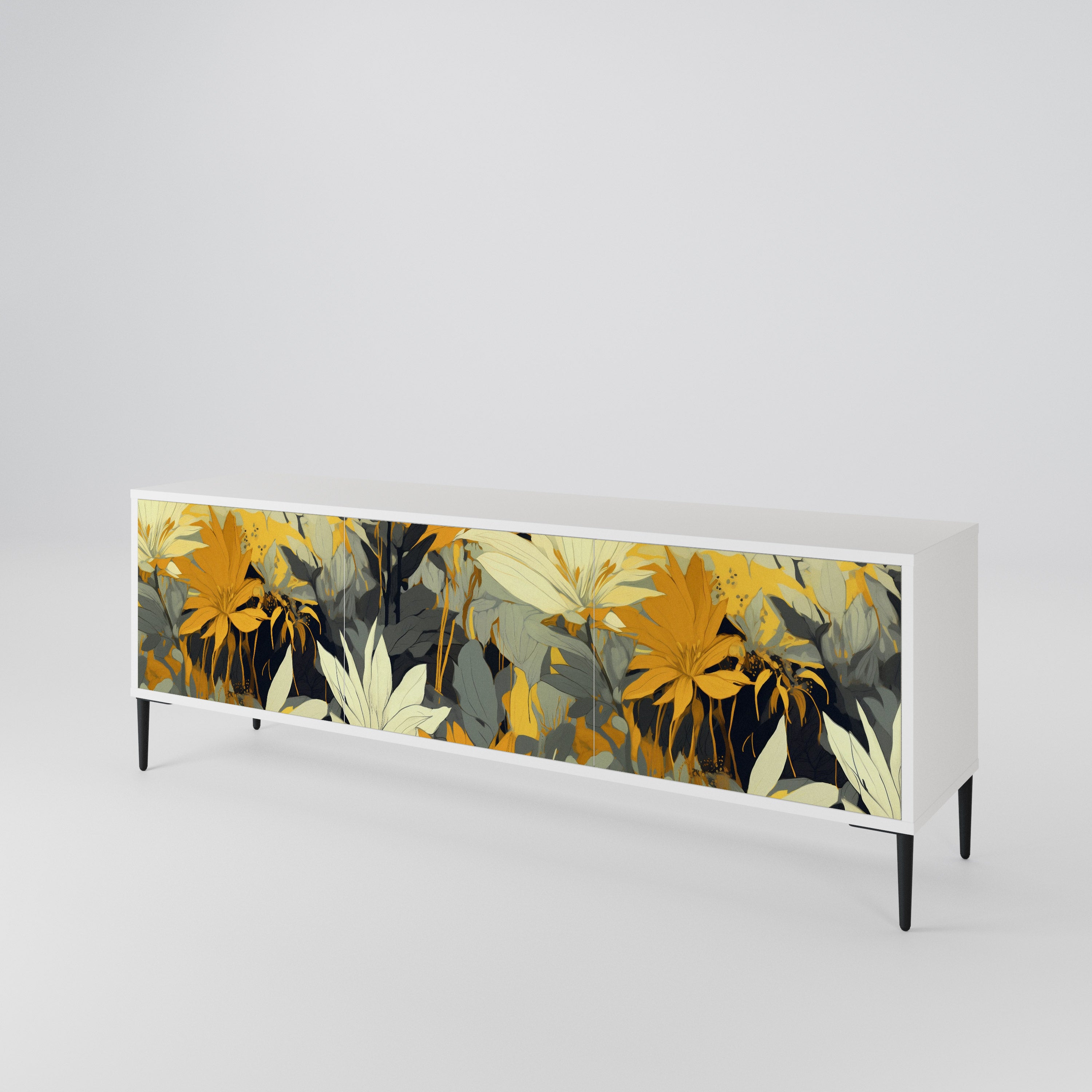 SUNKISSED LILY Mueble de TV de 3 Puertas