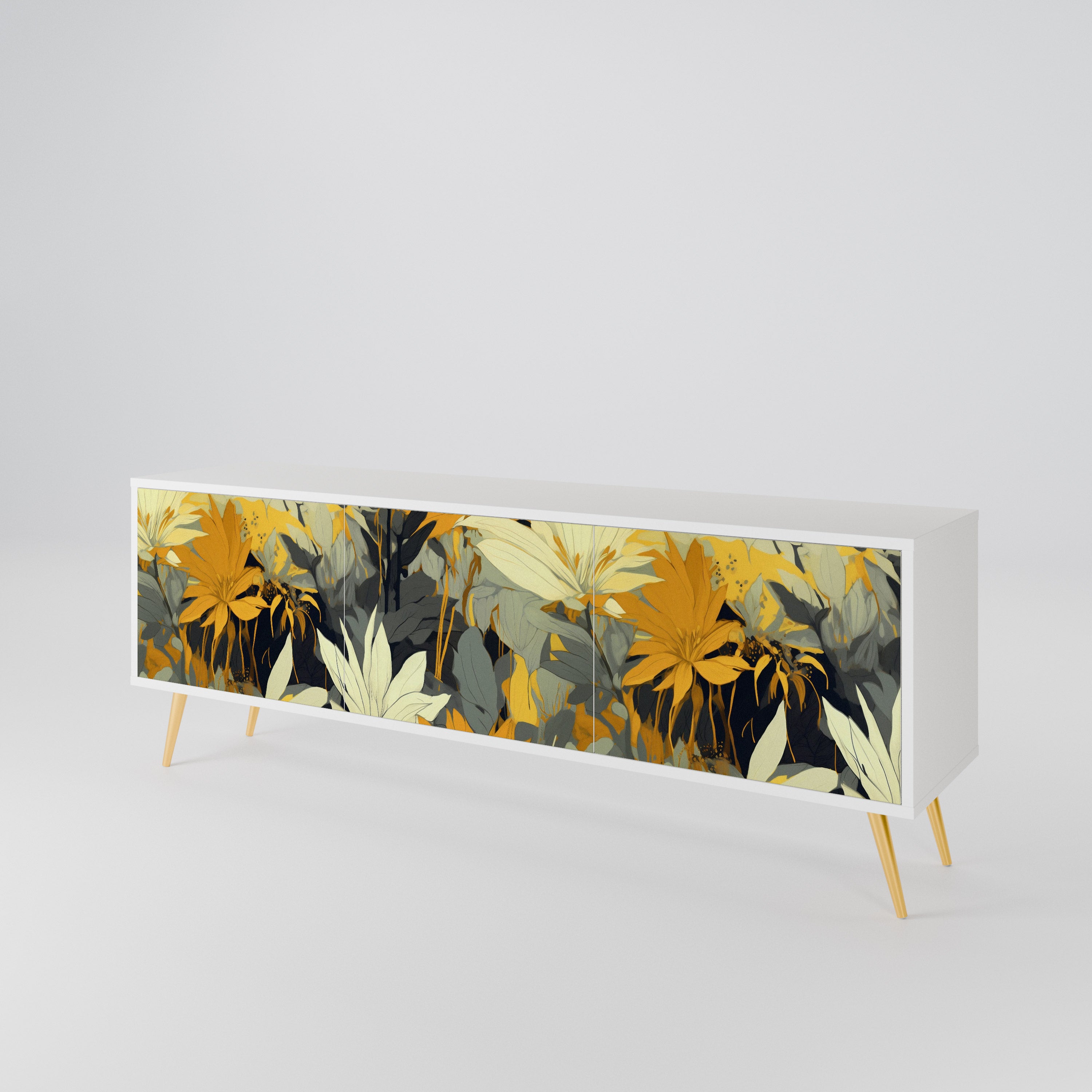 SUNKISSED LILY Mueble de TV de 3 Puertas