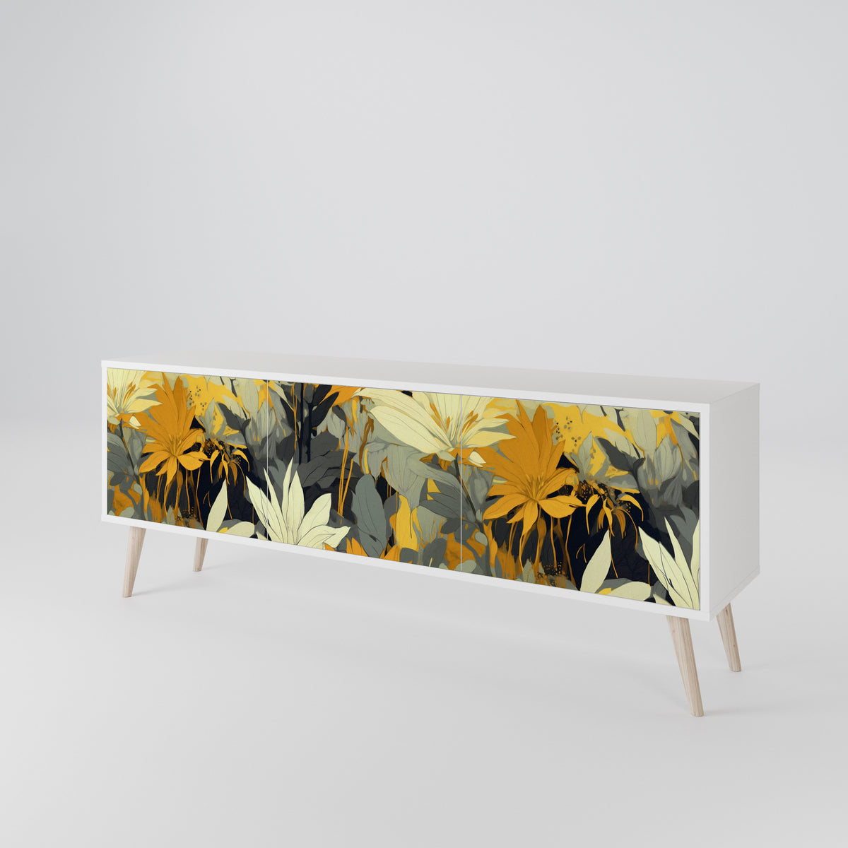 SUNKISSED LILY Mueble de TV de 3 Puertas