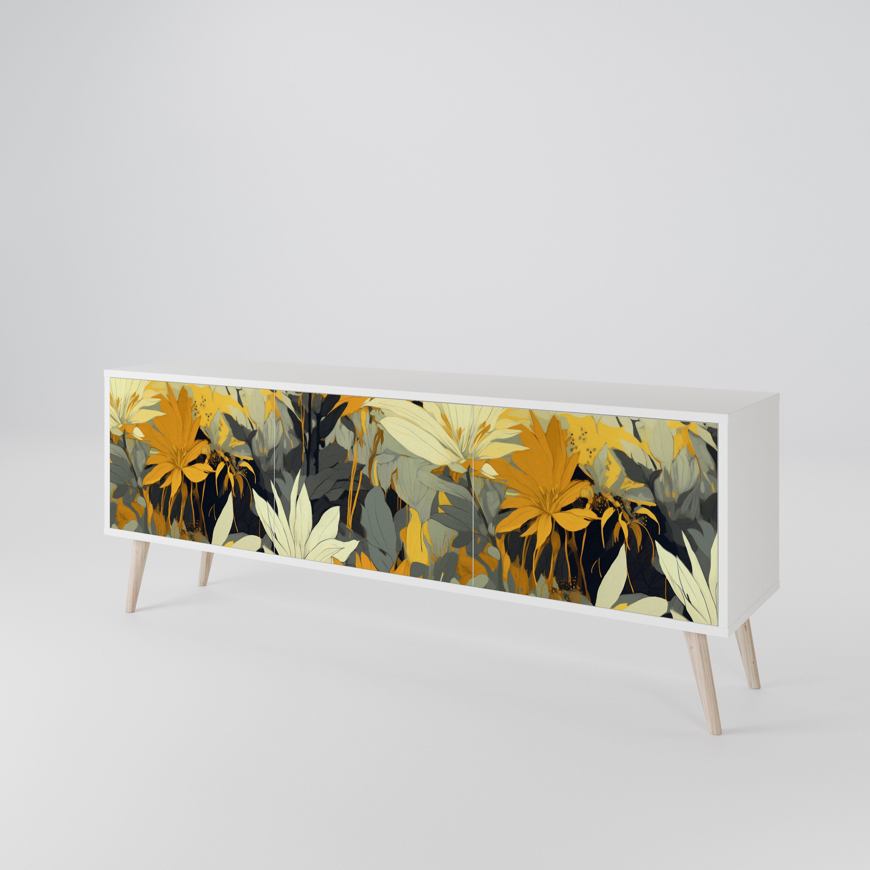 SUNKISSED LILY Mueble de TV de 3 Puertas