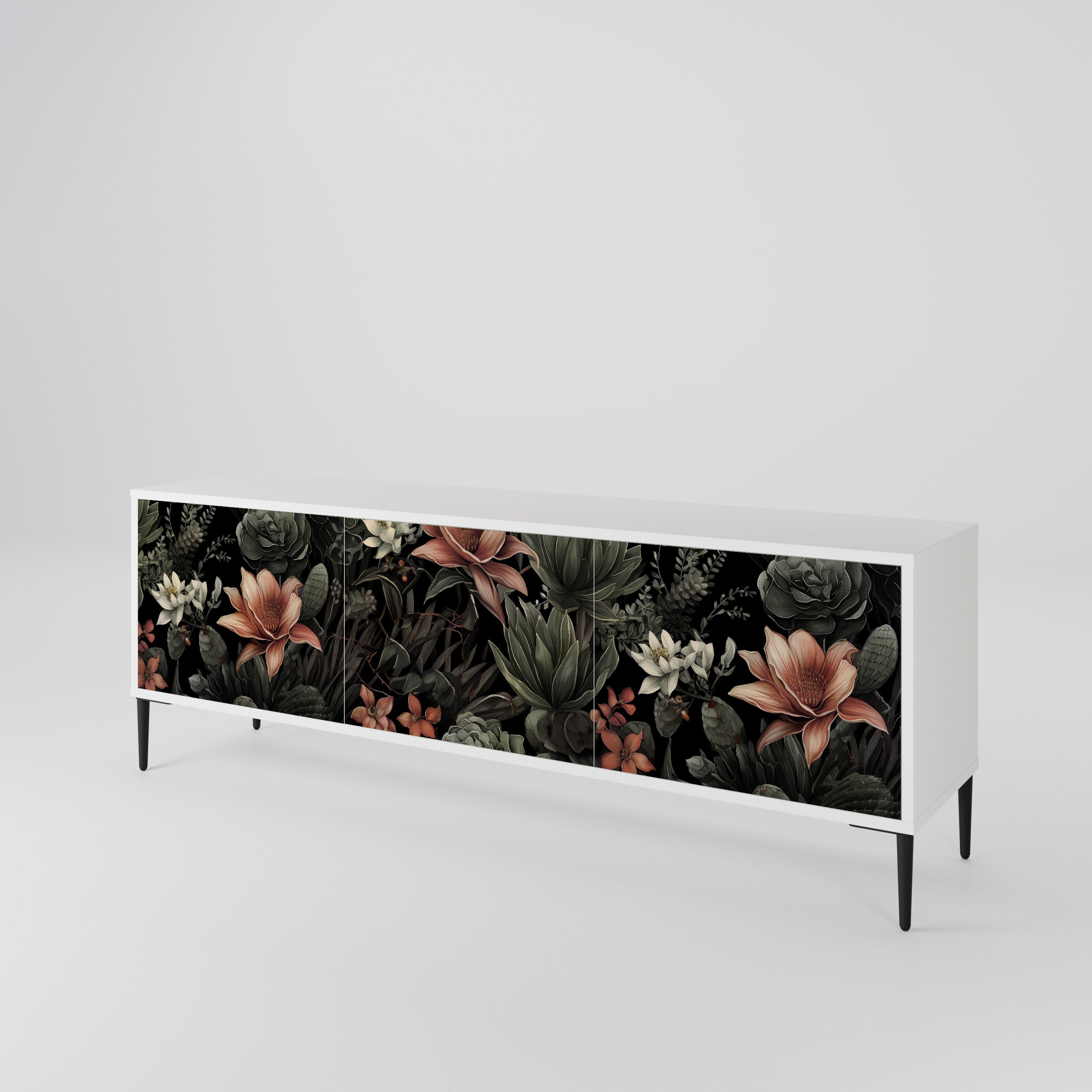 SECRET VERDURE Mueble de TV de 3 Puertas