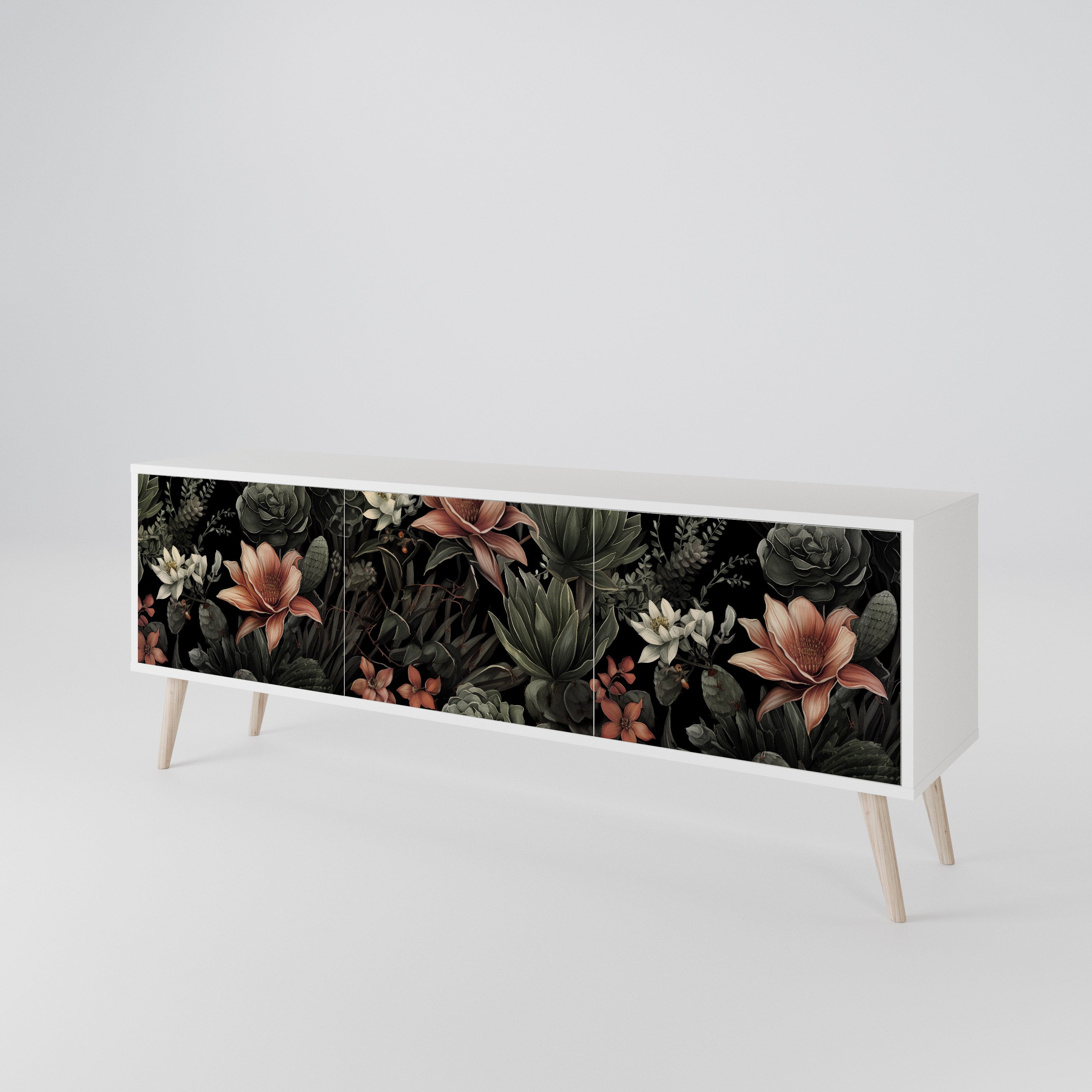 SECRET VERDURE Mueble de TV de 3 Puertas