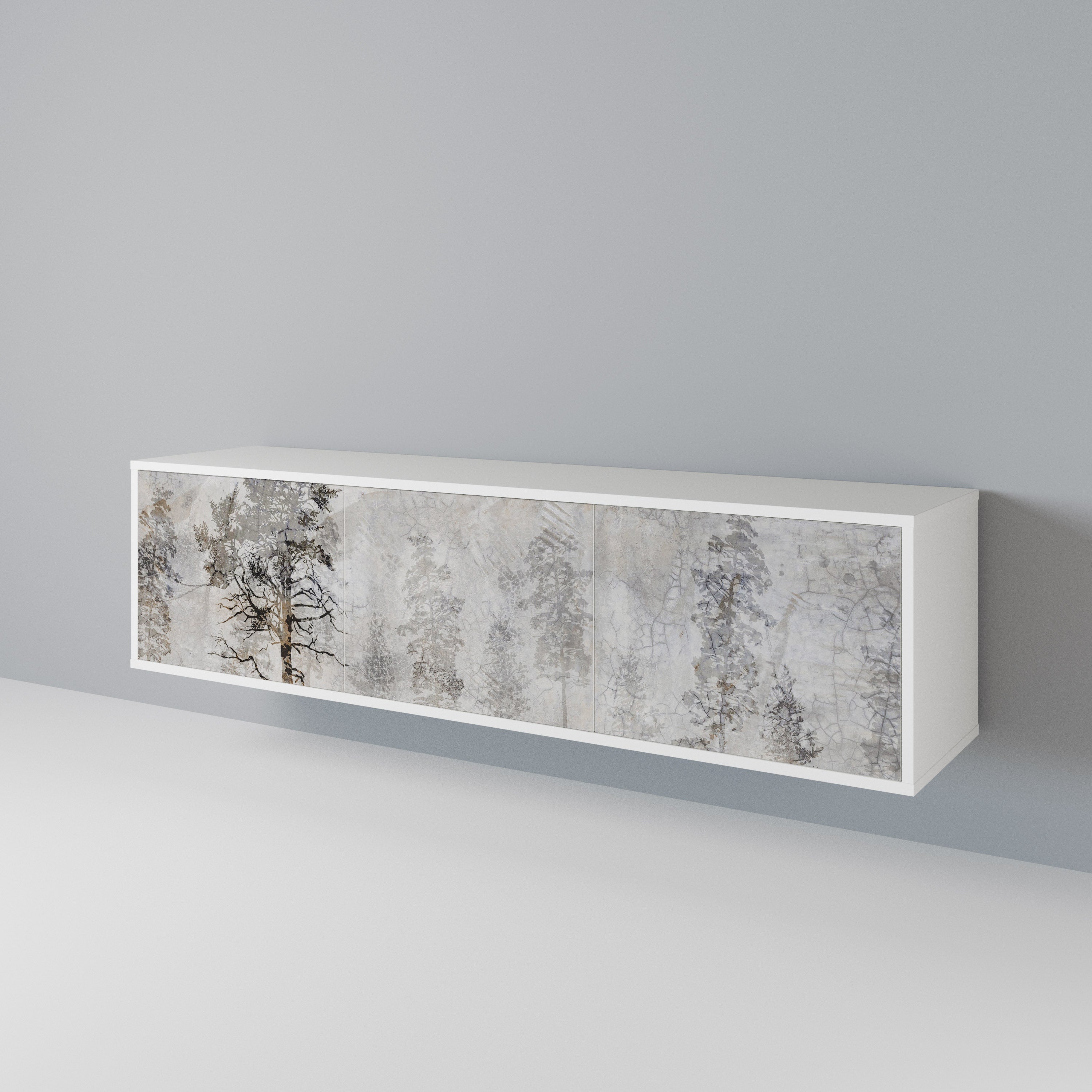 FADE IN THE TREES Mueble de TV de 3 Puertas