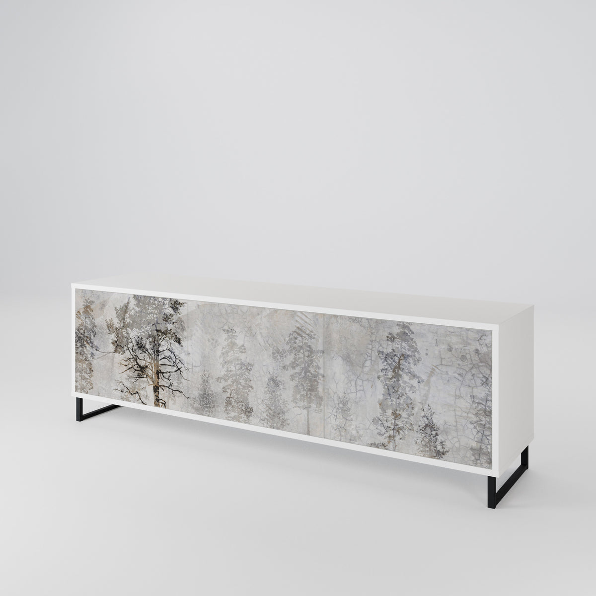 FADE IN THE TREES Mueble de TV de 3 Puertas