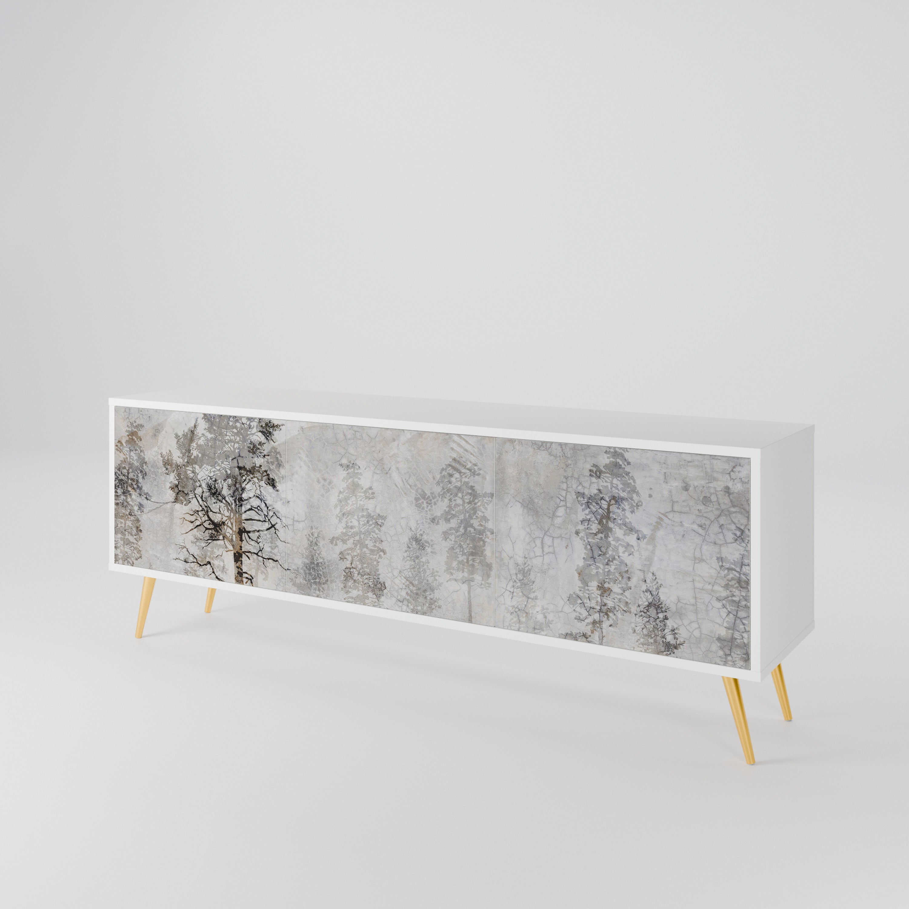 FADE IN THE TREES Mueble de TV de 3 Puertas