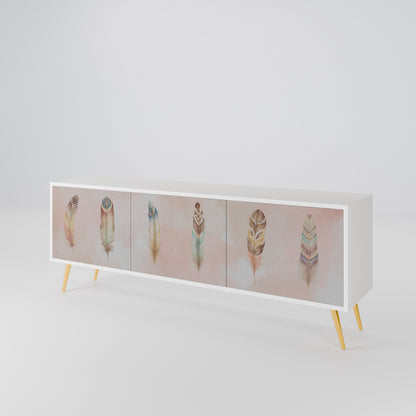THE DELIQUESCE Mueble de TV de 3 Puertas