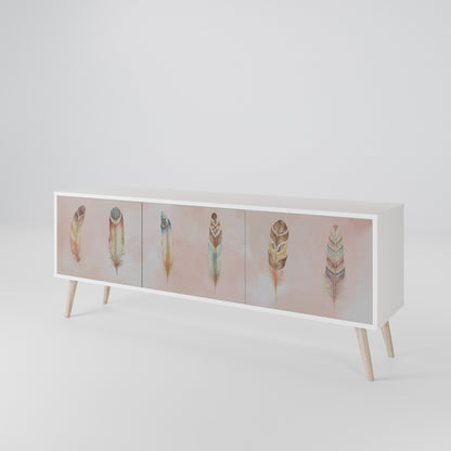 THE DELIQUESCE Mueble de TV de 3 Puertas