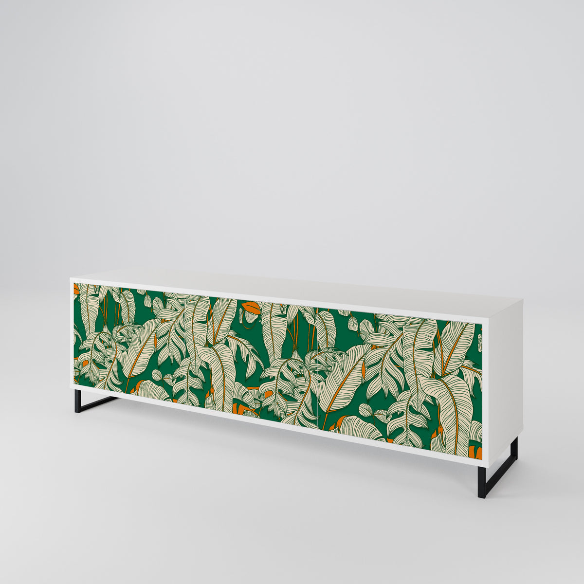 VERDANT PLEASURES Mueble de TV de 3 Puertas