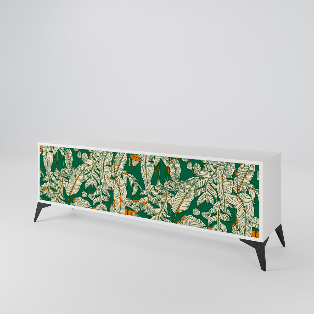 VERDANT PLEASURES Mueble de TV de 3 Puertas