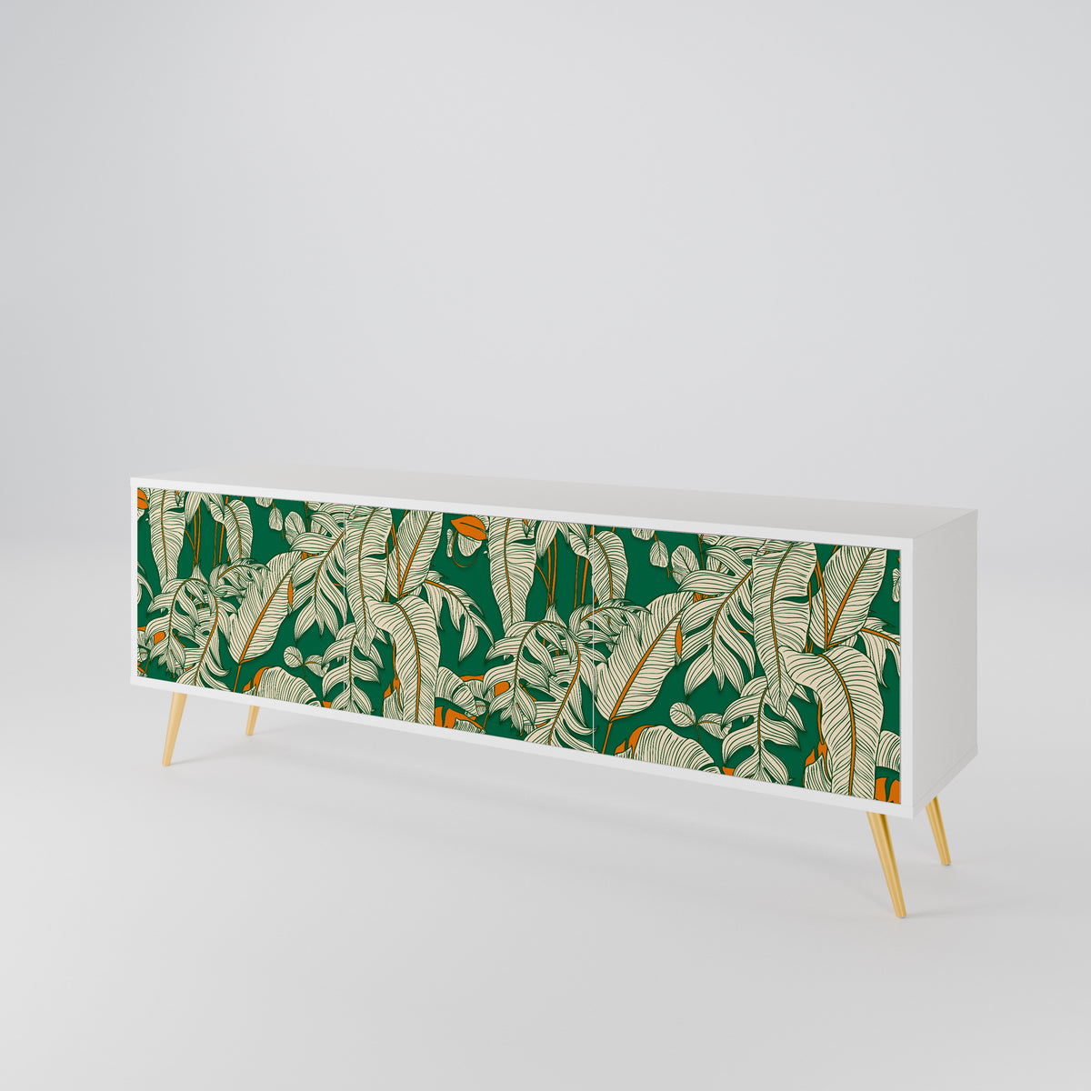 VERDANT PLEASURES Mueble de TV de 3 Puertas