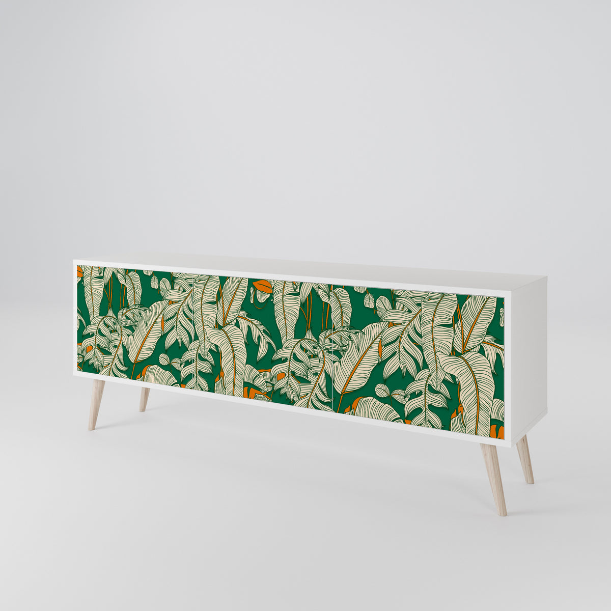 VERDANT PLEASURES Mueble de TV de 3 Puertas