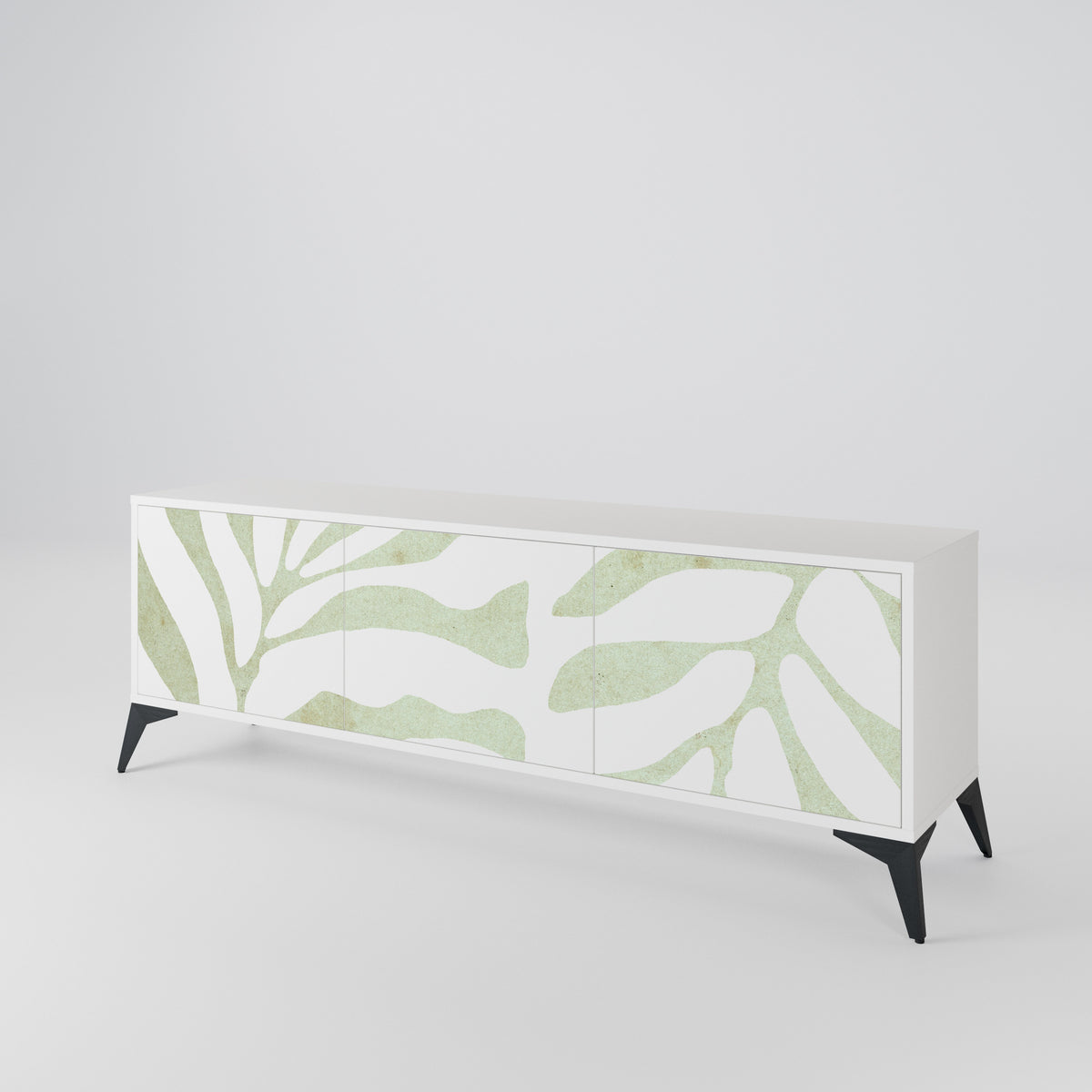 BOTANICAL SPARK Mueble de TV de 3 Puertas