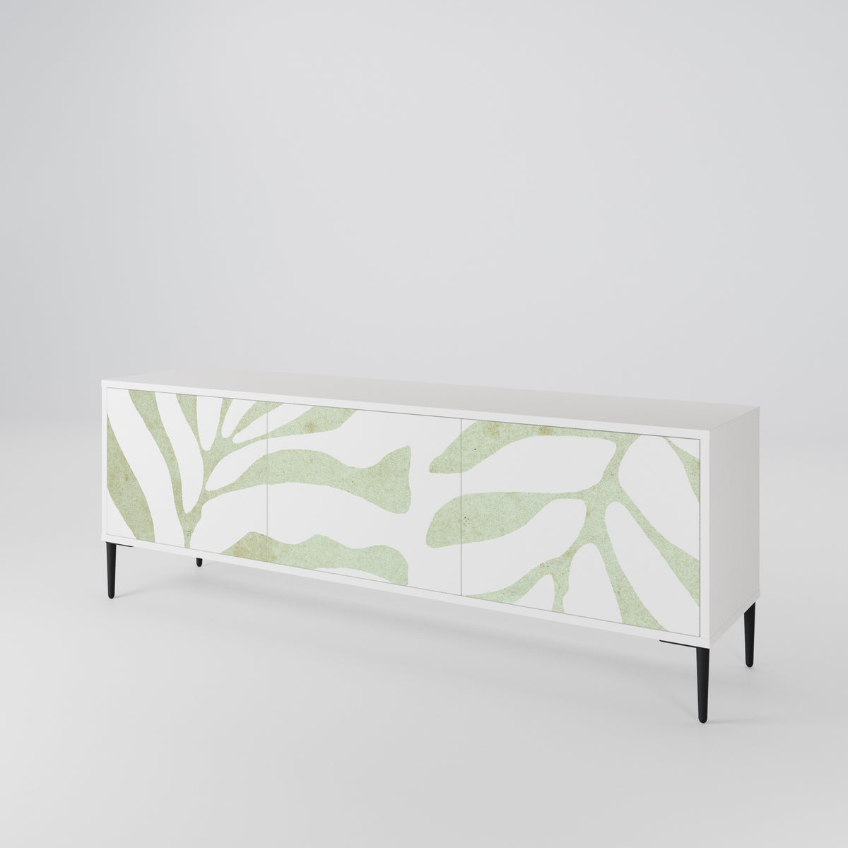BOTANICAL SPARK Mueble de TV de 3 Puertas