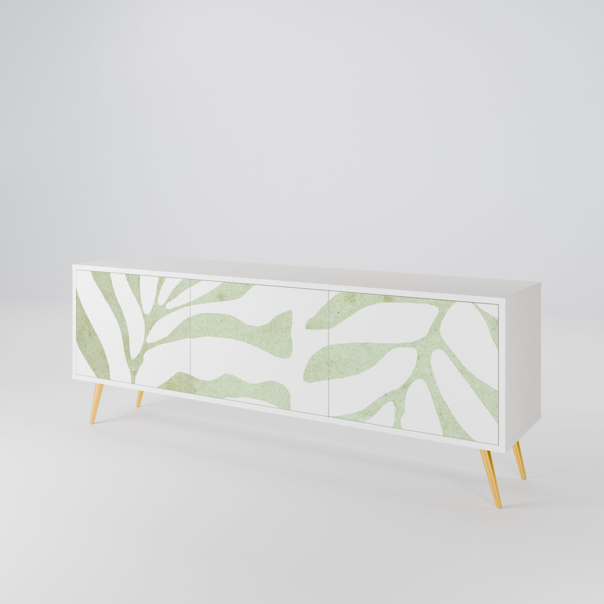 BOTANICAL SPARK Mueble de TV de 3 Puertas