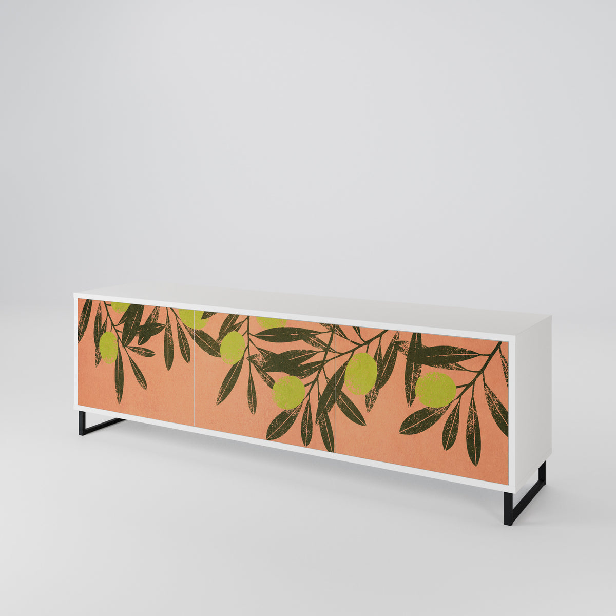 JUICY OLIVES Mueble de TV de 3 Puertas