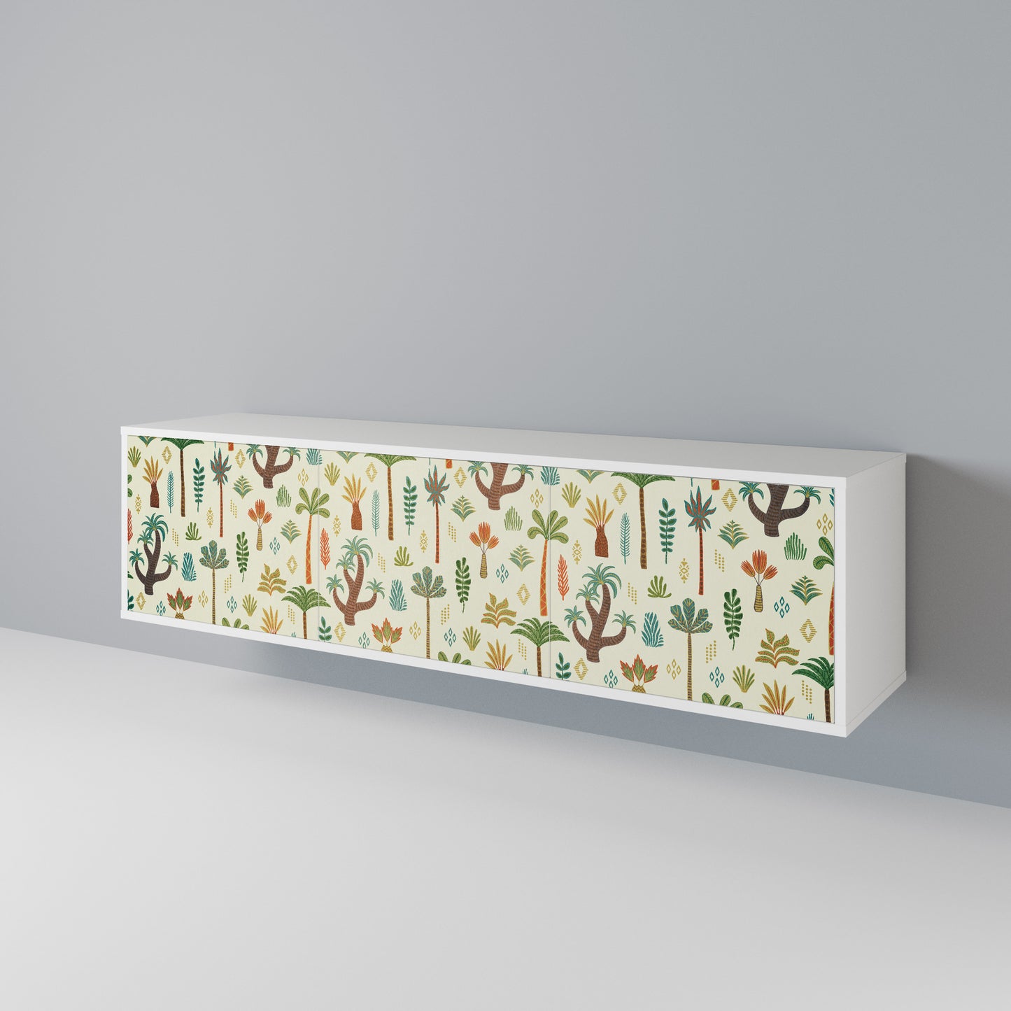 PALM SPRING Mueble de TV de 3 Puertas