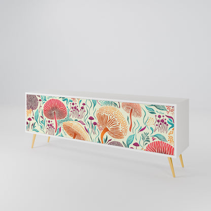 FUNGUS FANTASY Mueble de TV de 3 Puertas