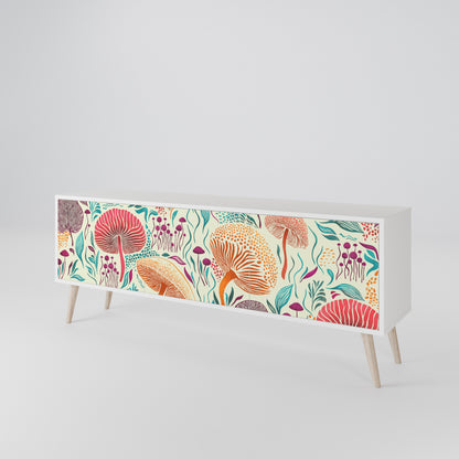FUNGUS FANTASY Mueble de TV de 3 Puertas