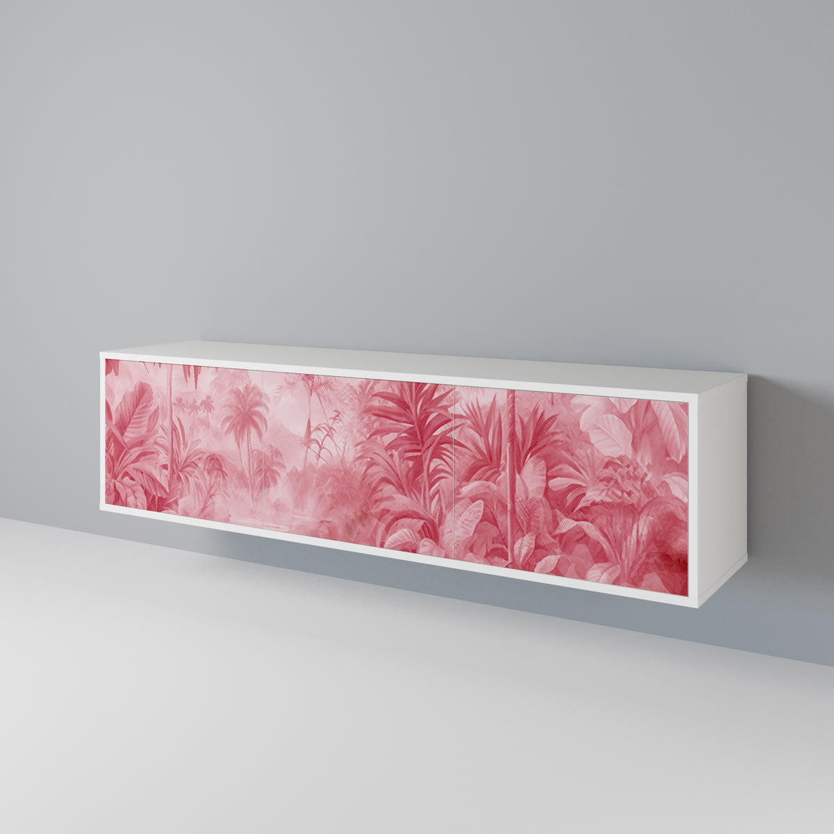 SWEET TROPICS Mueble de TV de 3 Puertas