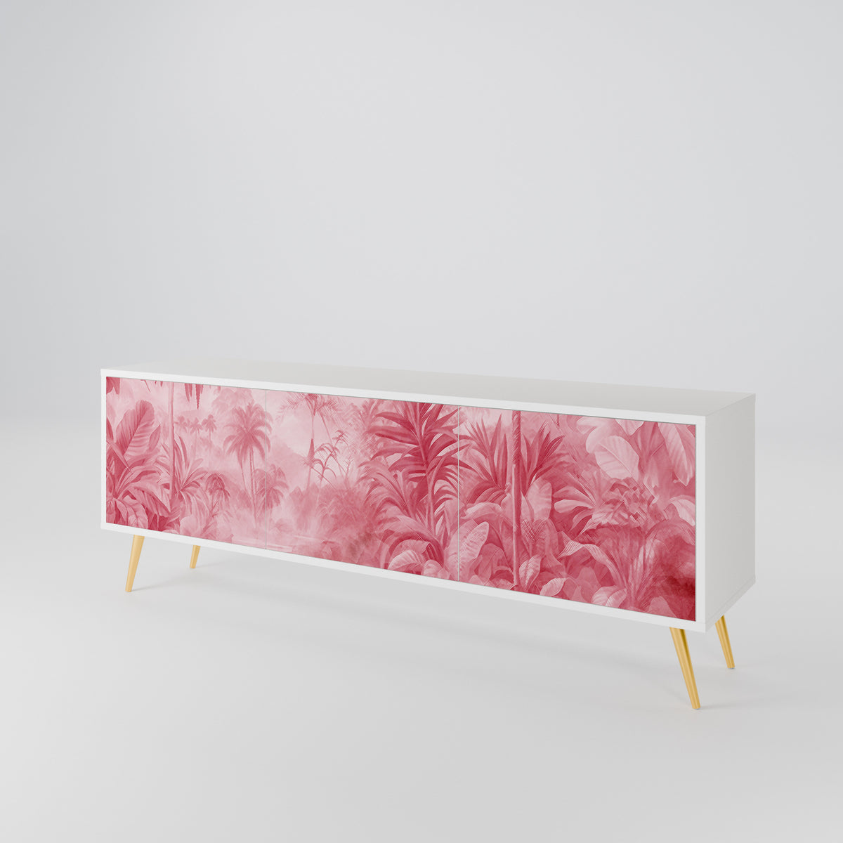 SWEET TROPICS Mueble de TV de 3 Puertas