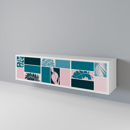 COMBINATION OF SHAPES Mueble de TV de 3 Puertas
