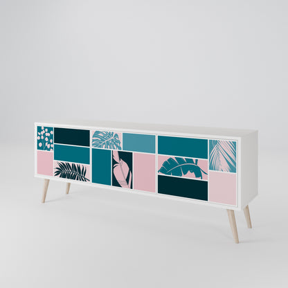 COMBINATION OF SHAPES Mueble de TV de 3 Puertas