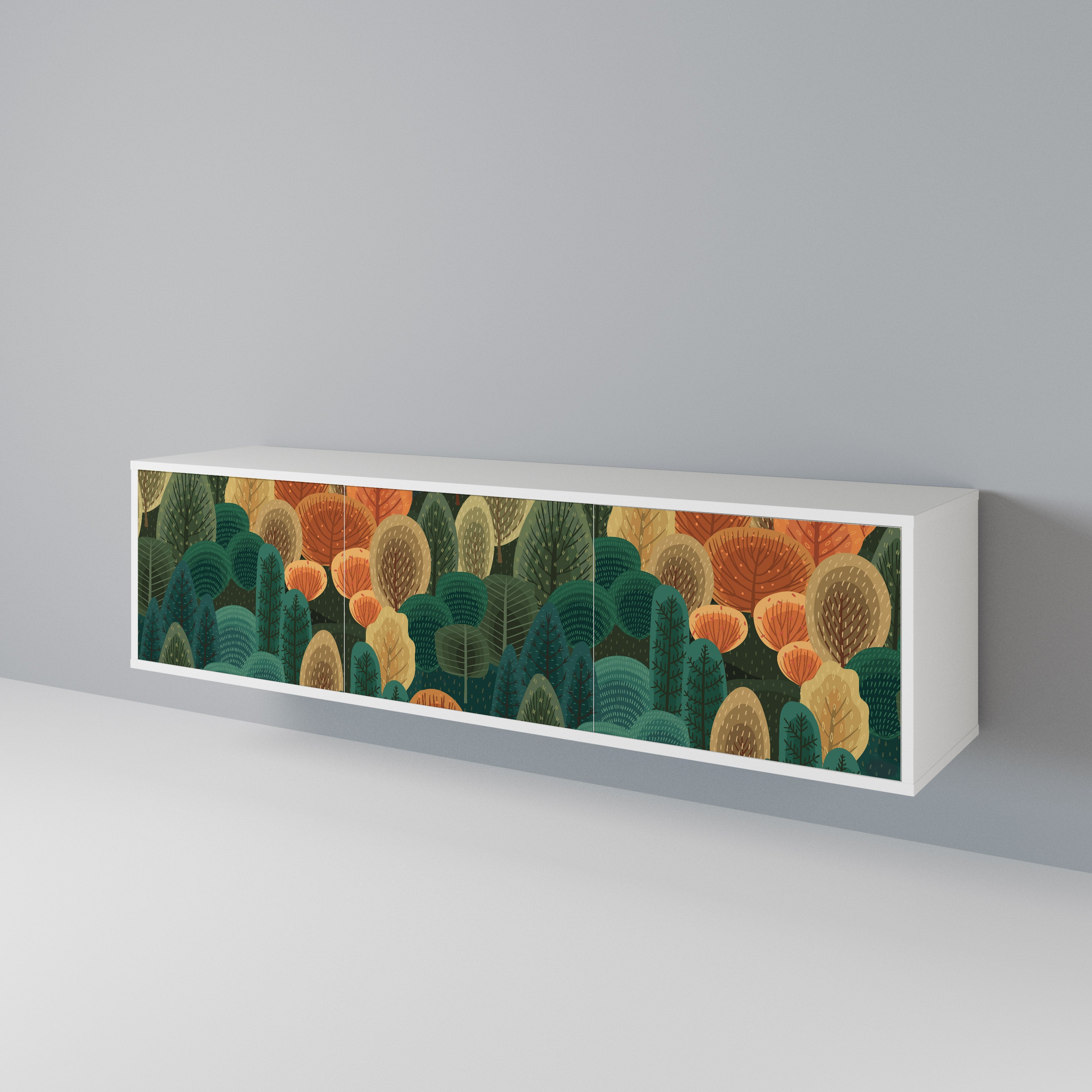 AUTUMN KALEIDOSCOPE Mueble de TV de 3 Puertas