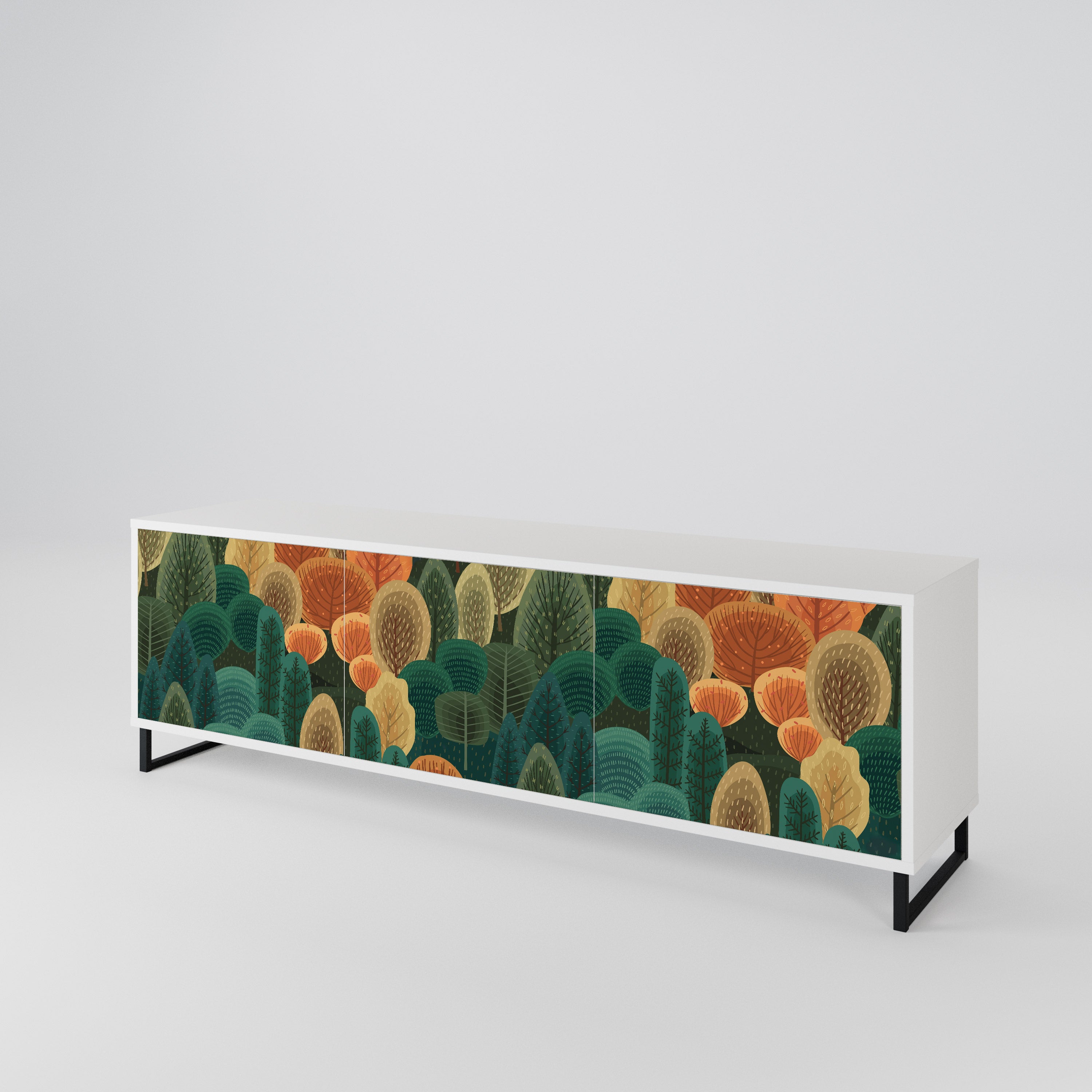AUTUMN KALEIDOSCOPE Mueble de TV de 3 Puertas