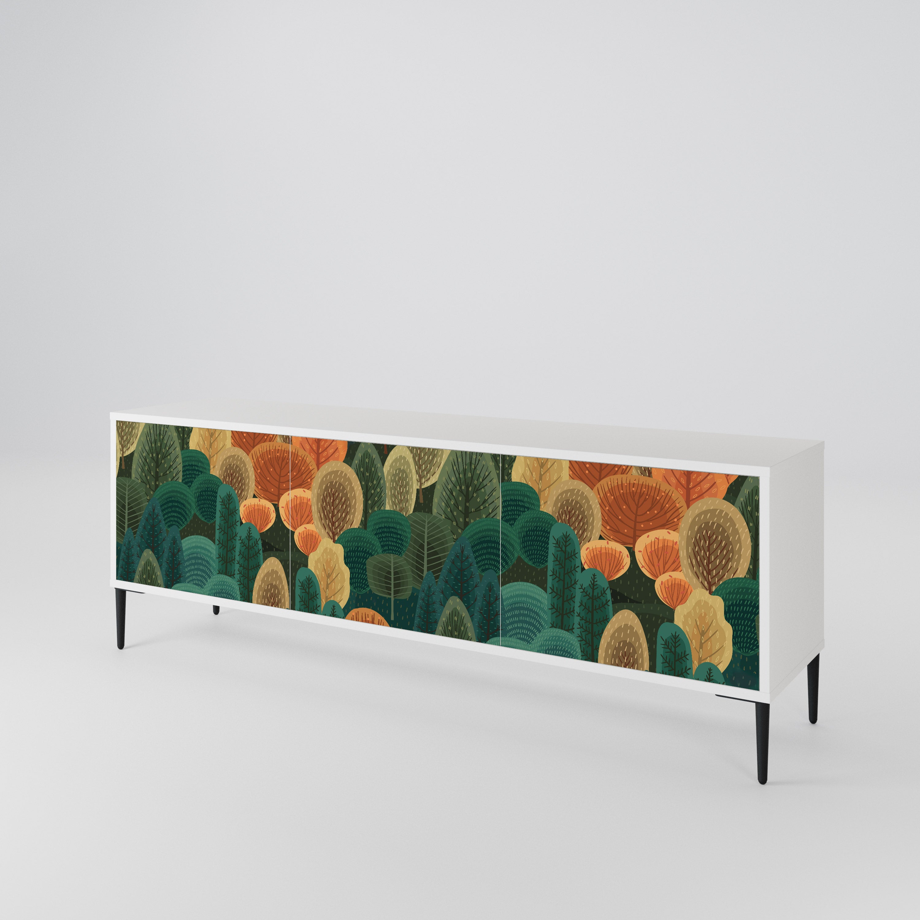 AUTUMN KALEIDOSCOPE Mueble de TV de 3 Puertas