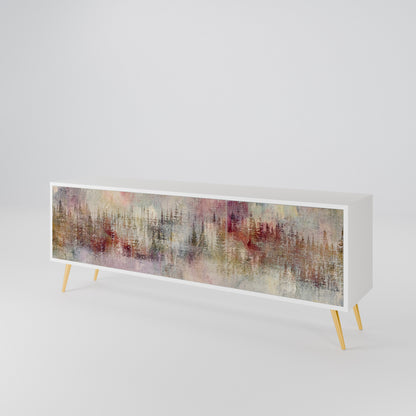 VEILED SUMMIT Mueble de TV de 3 Puertas
