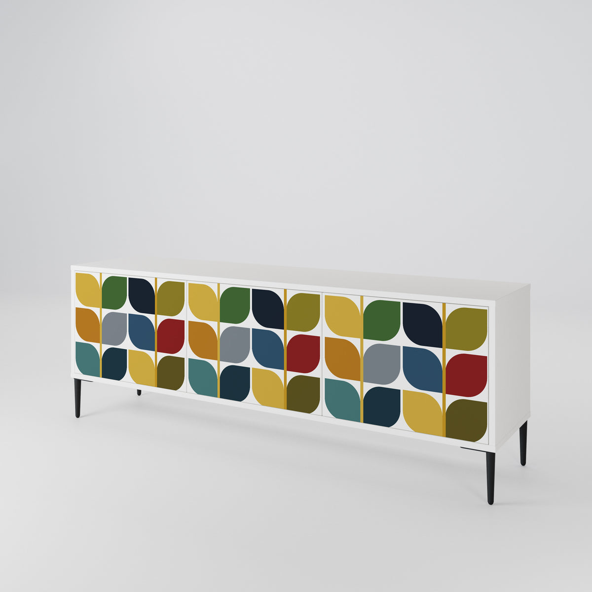 WEIGHTLESS HOURS Mueble de TV de 3 Puertas