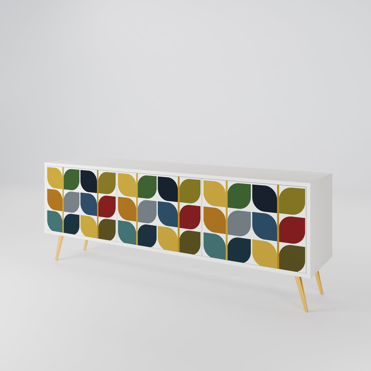 WEIGHTLESS HOURS Mueble de TV de 3 Puertas