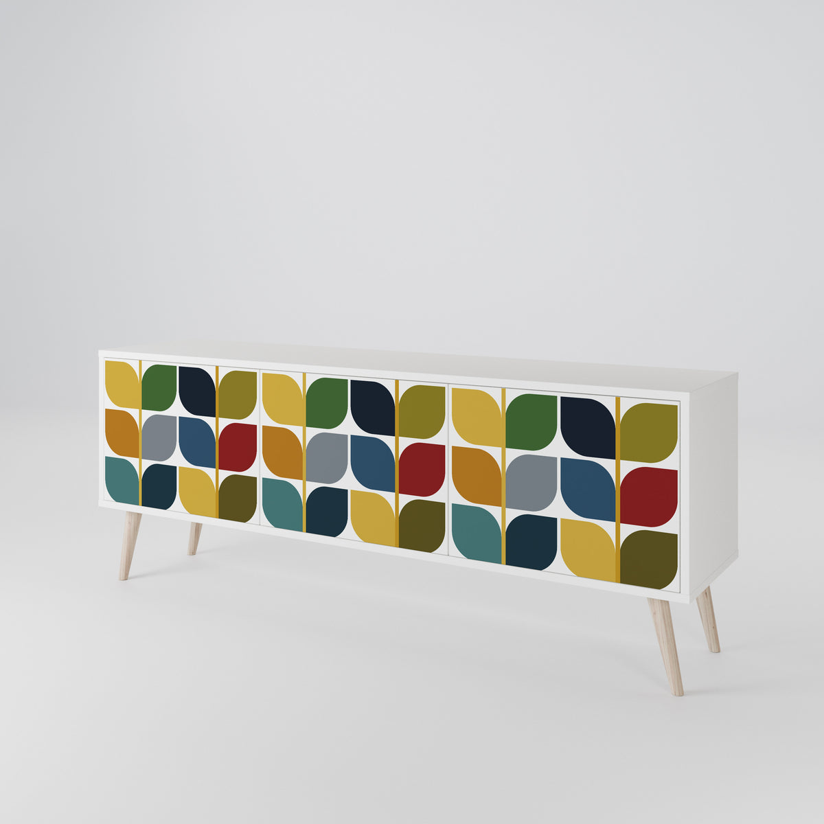 WEIGHTLESS HOURS Mueble de TV de 3 Puertas