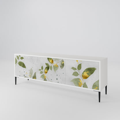 ELEGANT BOTANICS Mueble de TV de 3 Puertas