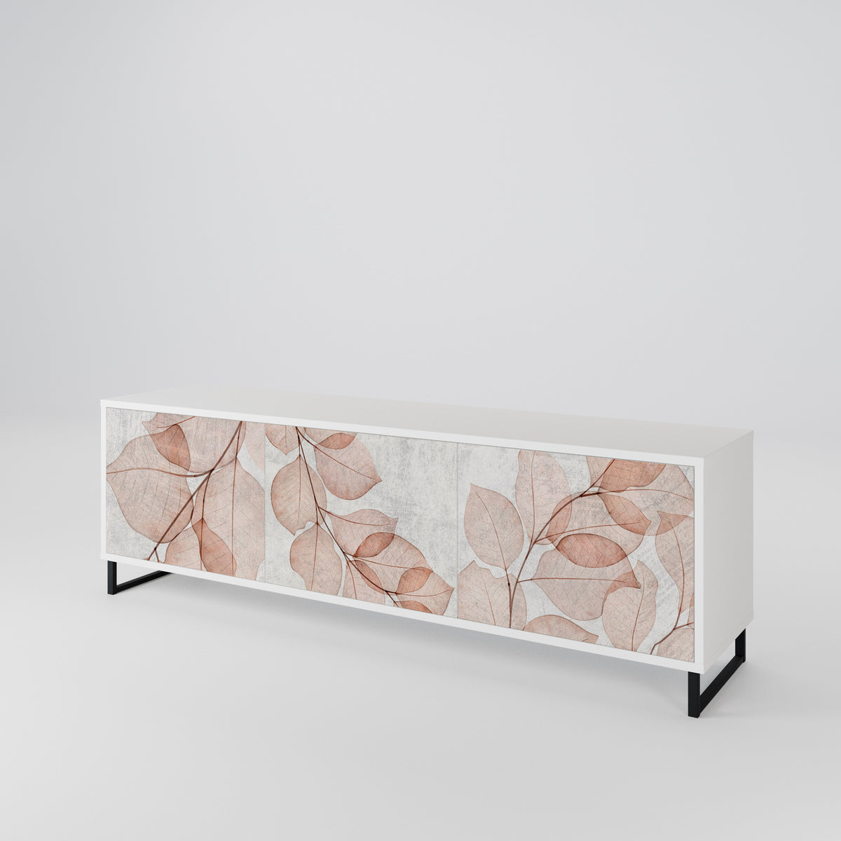 AUTUMN FRAGILITY Mueble de TV de 3 Puertas