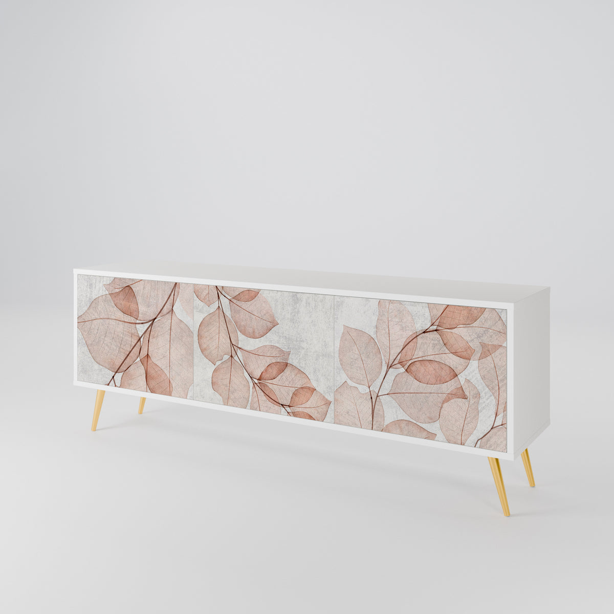 AUTUMN FRAGILITY Mueble de TV de 3 Puertas