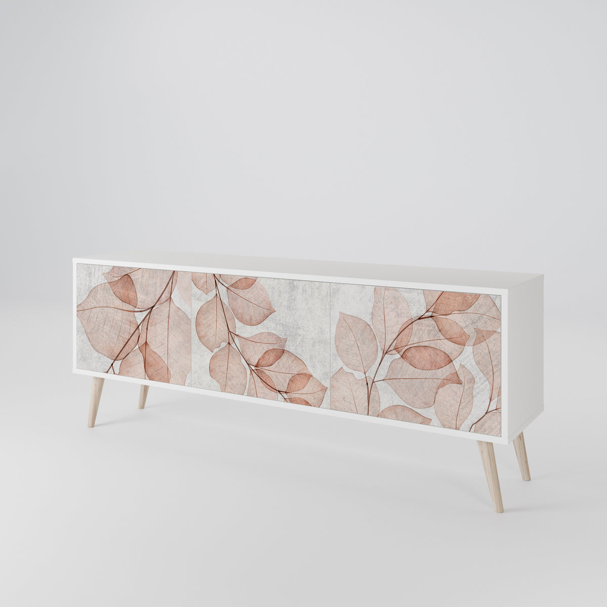AUTUMN FRAGILITY Mueble de TV de 3 Puertas