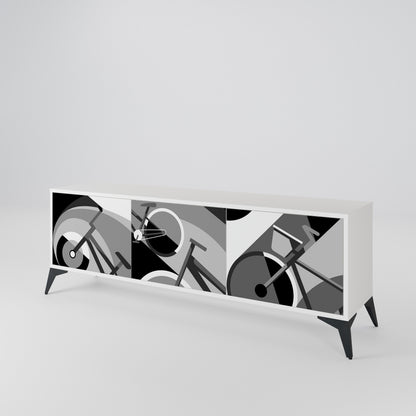 BIKE ENERGY Mueble de TV de 3 Puertas