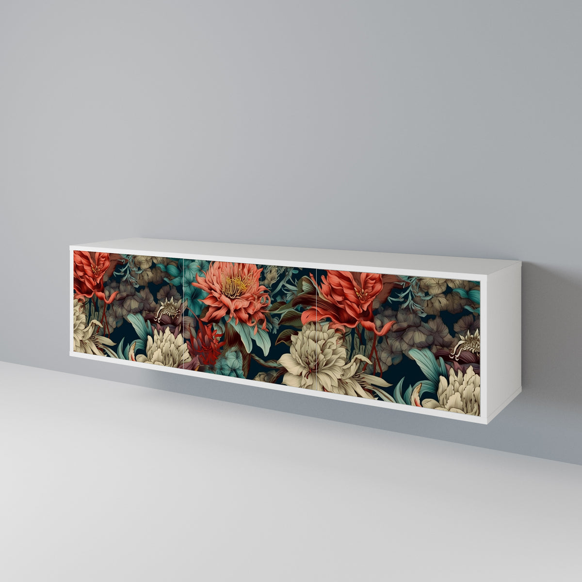 SPROUTING GRACE Mueble de TV de 3 Puertas