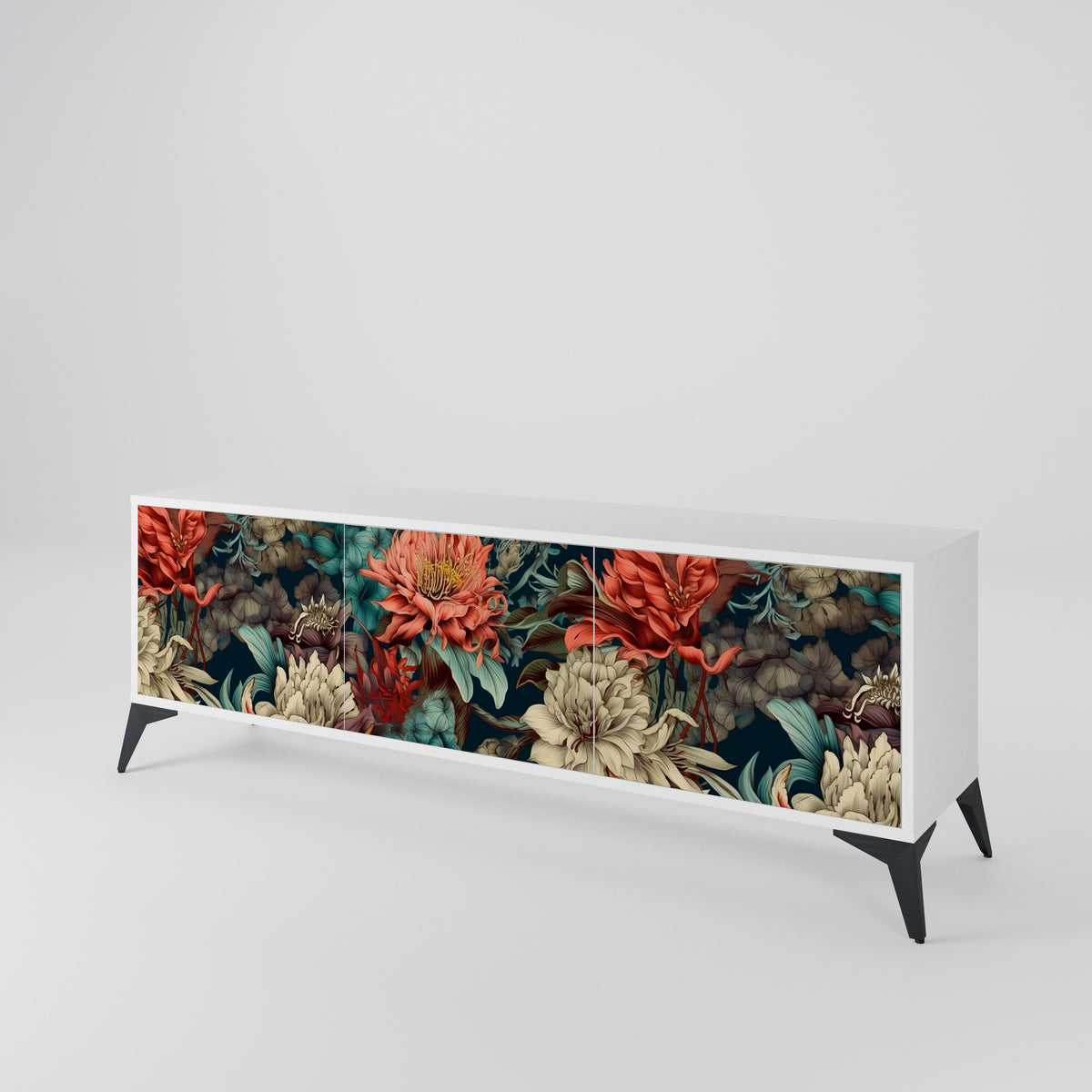 SPROUTING GRACE Mueble de TV de 3 Puertas